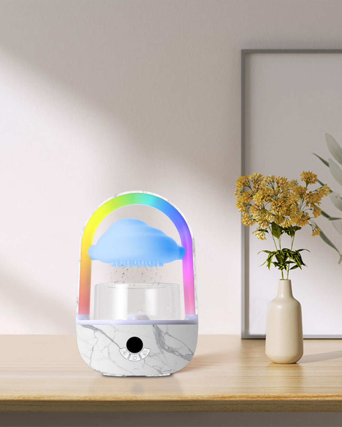 Weljoy Rainbow Rain Cloud Humidifier