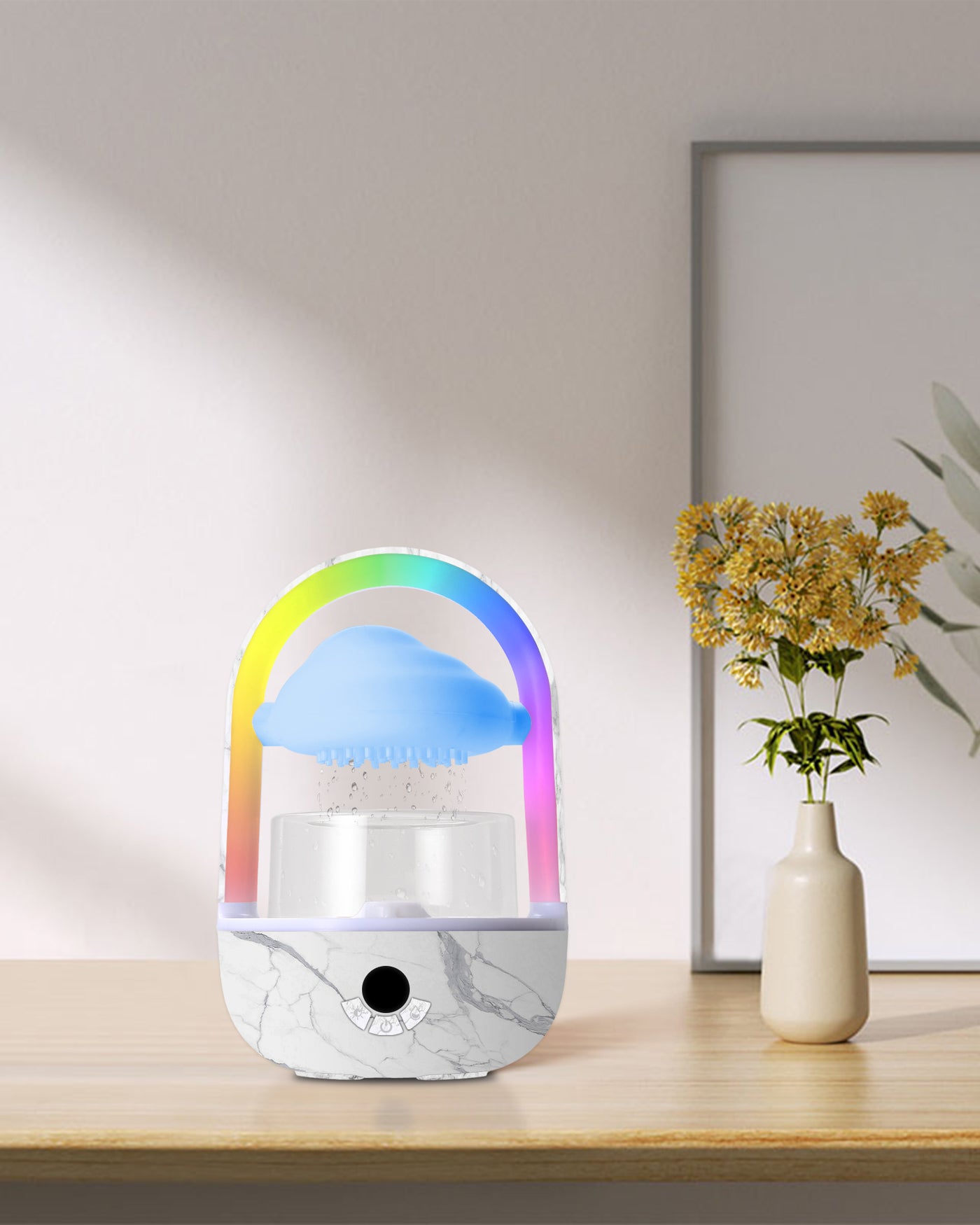 Weljoy Rainbow Rain Cloud Humidifier