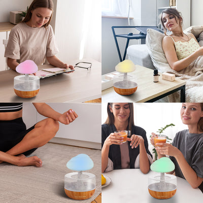 Weljoy Zen Raining Cloud Night Light