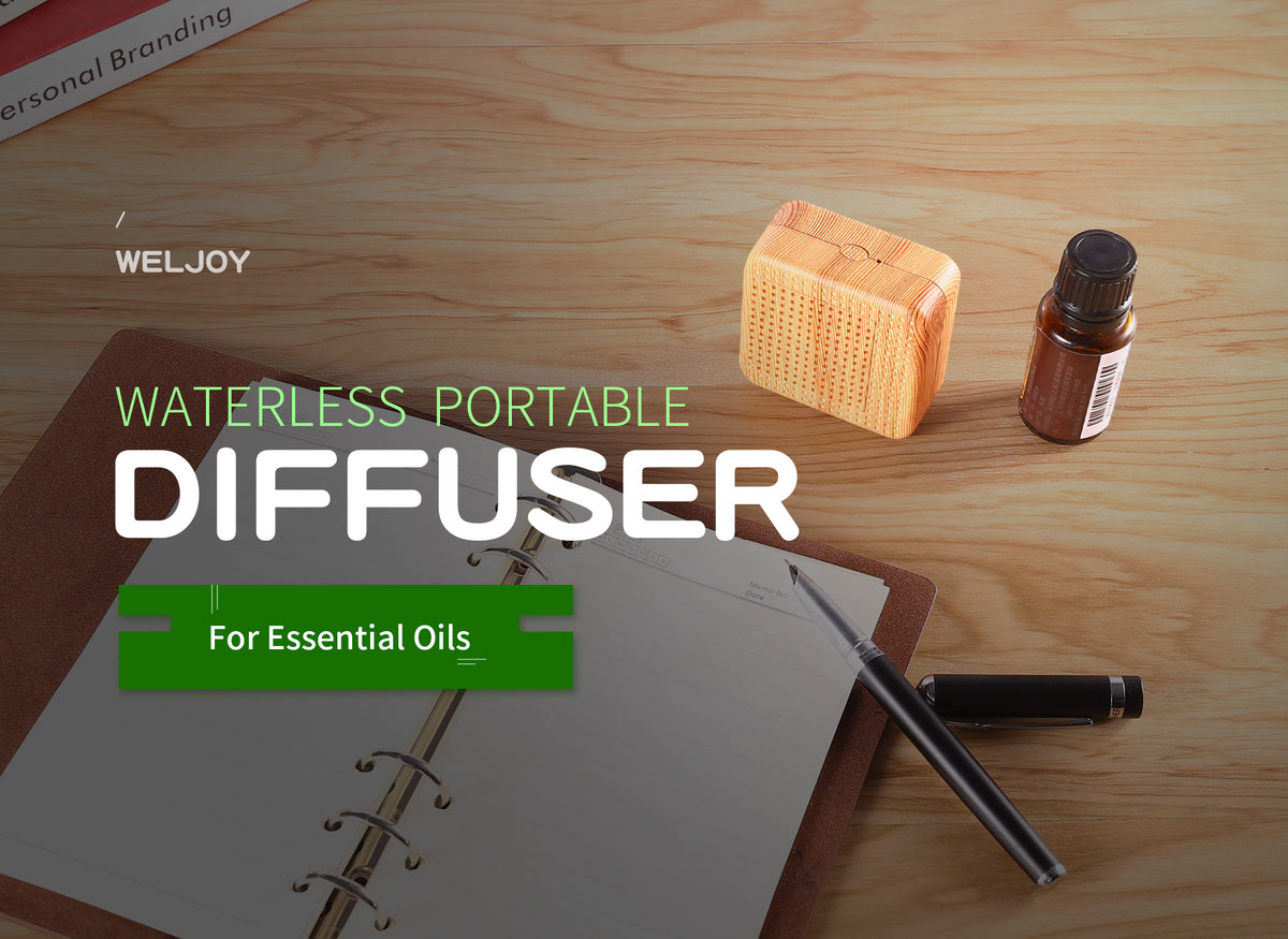 Weljoy Wood Grain Portable Diffuser