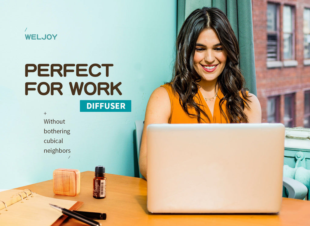 Weljoy Wood Grain Portable Diffuser