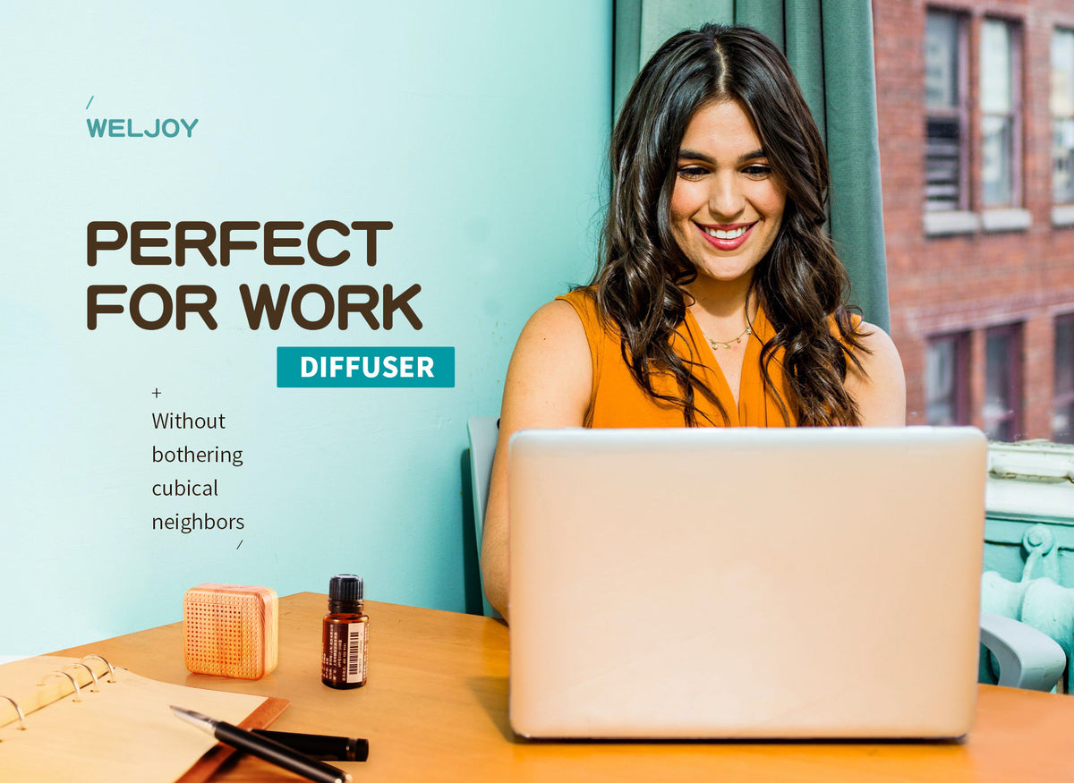 Weljoy Wood Grain Portable Diffuser